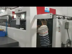 Cardboard Box Automatic Die Cutting And Creasing Machine