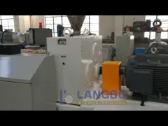 Трубка PVC делая машину, штрангпресс трубы PVC, конический двойной штрангпресс винта