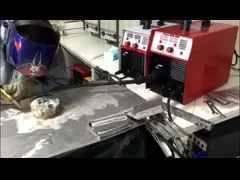 Один участок 250A Mig пульсирует сварочные аппараты для алюминиевого сплава video