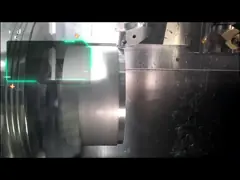 Алюминиевая шестерня шестерни шкафа двойника нержавеющей стали частей CNC подвергая механической обработке video