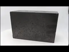 Thermal Conductivity Magnesia Carbon Brick , High Basic Slag Resistance Refractory Blocks video