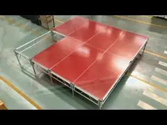 Подиума этапа концерта высота алюминиевого мобильная регулируемая video