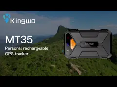 Перезаряжаемые личный локатор IP68 GPS делает личный отслежыватель водостойким Gps video