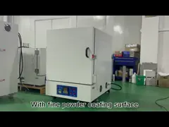 Печь термической обработки Liyi, 800 градусов электрических закутывает - печь video