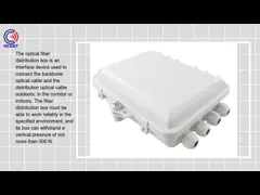 KEXINT FTTH 12 Core Terminal Box Fiber Optic Cable Wall Mount Distribution Box
