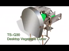 Настольная машина Slicer огурца тяпки лука 100KG/H video