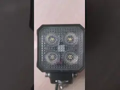 СИД потока OSRAM работает светлый высокий люмен квадрат 3 дюймов привел Offroad света IP67 video