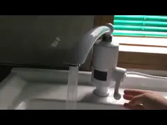 Faucet цифровым управлением дисплея СИД электрический кран LVD Bathroom 220 вольт video