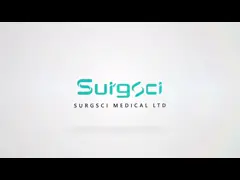 ISO 2 мм диаметром Игла Veress с клапаном Stopcock video