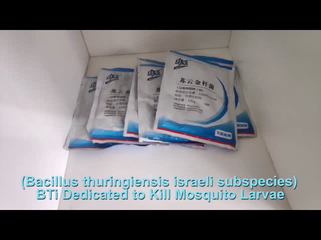 Bti Mosquito Larvae Killer for Rice Fields Reed Pond Swamps Harmless Bio-insecticide