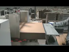 Lead Edge Cardboard Corrugated Die Cutting Machine Automatic Feeding 1320mm Sheet