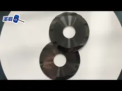 вырезывание пенистого каучука карбида вольфрама лезвий резца 28mm роторное video