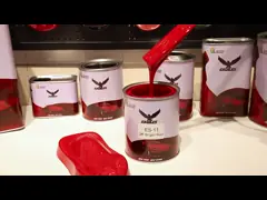 Высокий автомобиль охвата Refinish краска 2K пигментирует ISO9001 акриловое video