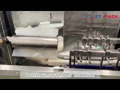 Машина собрания бутылки ЛЮБИМЦА 2.2kw линейной машины Расшифровщик бутылки горизонтальная video