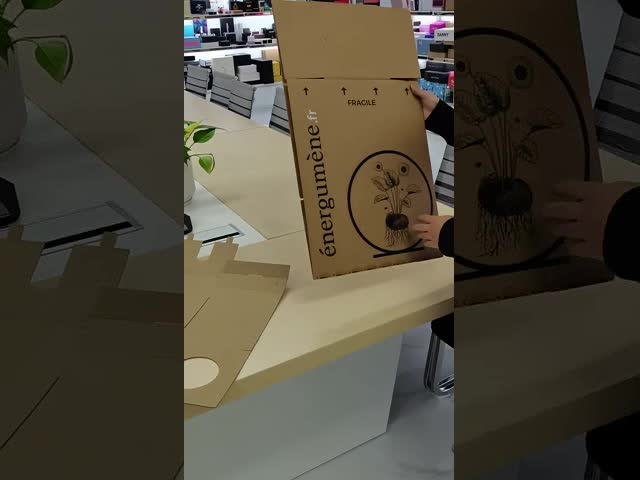 Customized Recycled Shipping Mailer Kraft Paper Gift Packing Box Hard Corrugated