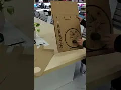 Customized Recycled Shipping Mailer Kraft Paper Gift Packing Box Hard Corrugated