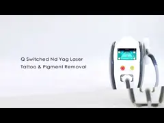 CE одобрил машину удаления родимого пятна обработки лазера Nd Yag переключателя q video