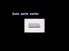 Подгонянные стандартные алюминиевые профили штранг-прессования для автозапчастей video