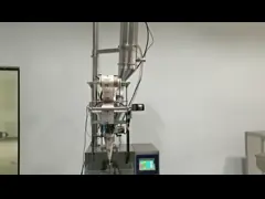 Вертикальные специи пирамиды пудрят саше чилей машины упаковки встают на сторону герметизируя машина video