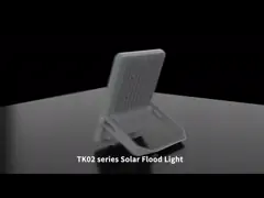 Света потока СИД сада солнечные на открытом воздухе с дистанционным управлением высоким светящим 6500K video