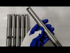 Части болта молибдена CNC точности подвергая механической обработке для высокотемпературной печи video