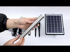 2W LED Solar Landscape Spotlights IP65 Adjustable Auto On Off