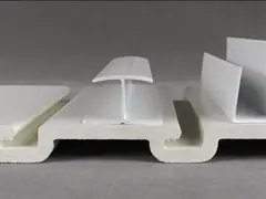 PVC Slatwall изоляции супермаркета Huaxiajie обшивает панелями украшение магазинов video