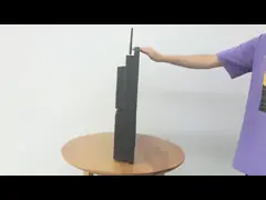 15.6 Black Wall Mount Self Service Payment Kiosk With Thermal Printer Pos Holder