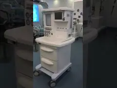 Газ собирая анастезию рабочего места системы, AGSS, 6 счетчиков- расходомеров трубки, звуки сигнала тревоги video