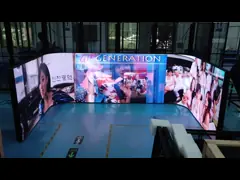 Крытое изогнутое П3 гибкое СИД экранирует модуль СИД 160*320мм мягкий для цилиндрического video