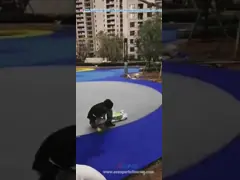 odorless EPDM Rubber Granules Sports Floor dustproof 8mm epdm surface