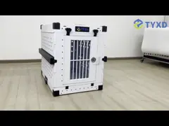 Клети собаки 34 дюймов размывание конуры собаки складной большое Stackable складывая анти- video