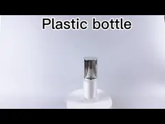 15 мл 10 мл матовый черный парфюмерный насос Спрейер Пластиковый атомизатор Бесвоздушная бутылка ПЭТ насос video