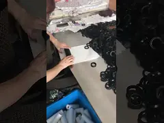 Подгонянное уплотнение губы силиконовой резины двойных губ FKM video