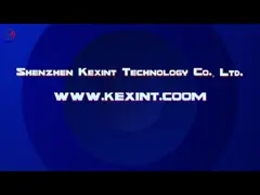 Поляк стены совместной коробки распределения закрытия соединения стекловолокна портов KEXINT IP65 16 установил video