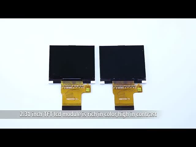 Polcd MCU SPI RGB интерфейс небольшой ЖК-модуль емкостный цветной сенсорный экран 2,3 дюйма