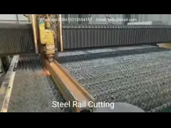Il terzo binario d'acciaio di 110 altezze Q235 di Aford 26 della ferrovia della rampa