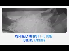 CBFI 5 10 15 20 25 30 Тонная трубная ледочная машина Автоматическая промышленная ледочная машина video