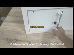 Демфер сброса чистой комнаты, демфер давления для 2 панель сэндвича video