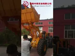Кот 5T SEM668D строительная техника затяжелителя кормила скида 1,5 тонн сверхмощная video