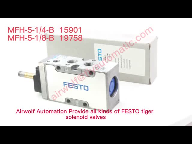 Festo MFH-5-1/4 6211  5/2 Way  1000 L/Min  Tiger Classic Solenoid Valve