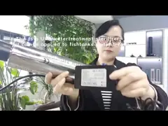 uvc tube 254nm UVC таймер балласт УФ-очистка воды для бактериальной дезинфекции video