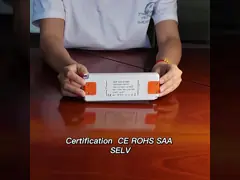 Ultralight ETL водитель прокладки СИД 12 вольт, многофункциональное ультра тонкое электропитание СИД video