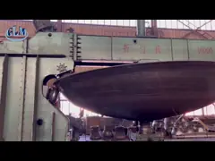Q345r 2600mm Ellipsoidal Head Pressure Vessel Stainless Steel Dished Ends 58mm