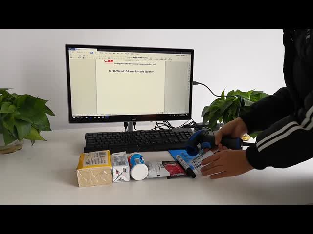 Связанная проволокой поддержка 1D Windows/Mac/Линукс Handheld стойки блока развертки кода штриховой маркировки регулируемой автоматическая видео