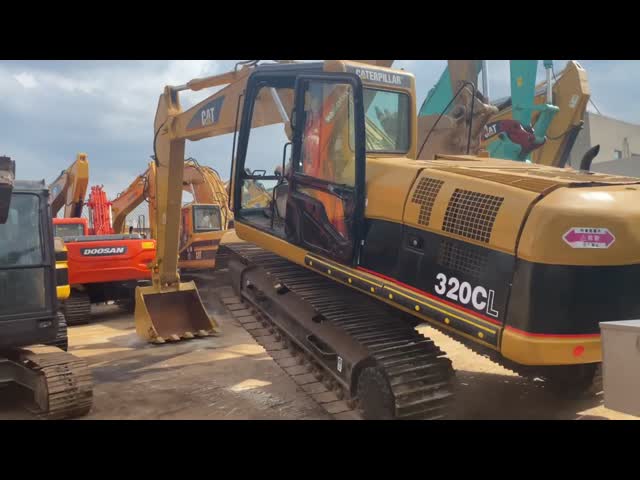 гусеница используемая Crawler кота ведра 0.8m3 гидравлическим экскаватора 320CL