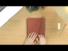 Изготовленный на заказ плановик июль 2023 до июня 2023 мягкой крышки бирюзы еженедельный video