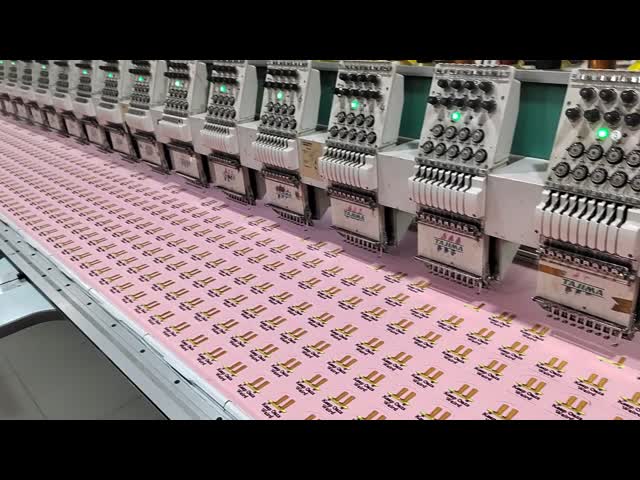 Metallic Threads Custom Logo Embroidered Army Patches Army Cloth Patches video