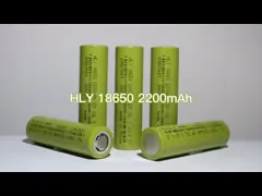 Клетка батареи иона 3.6V 2200mah 18650 лития перезаряжаемые цилиндрическая video