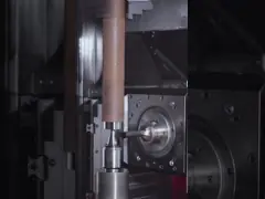 5 частей обслуживания CNC оси алюминиевых изготовляя анодируя латунных поворачивая video